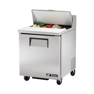 Used True TSSU-27 1 Door Stainless Prep Table Cooler
